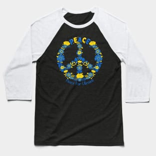 Peace for Ukraine Baseball T-Shirt